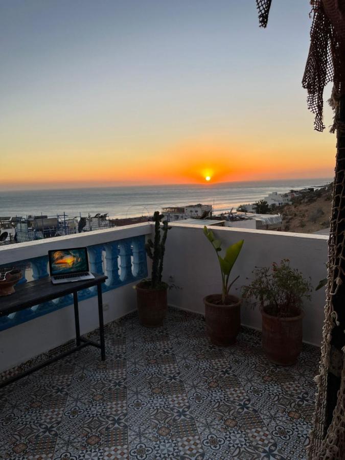 Tagine Surf House Taghazout Lejlighed Eksteriør billede