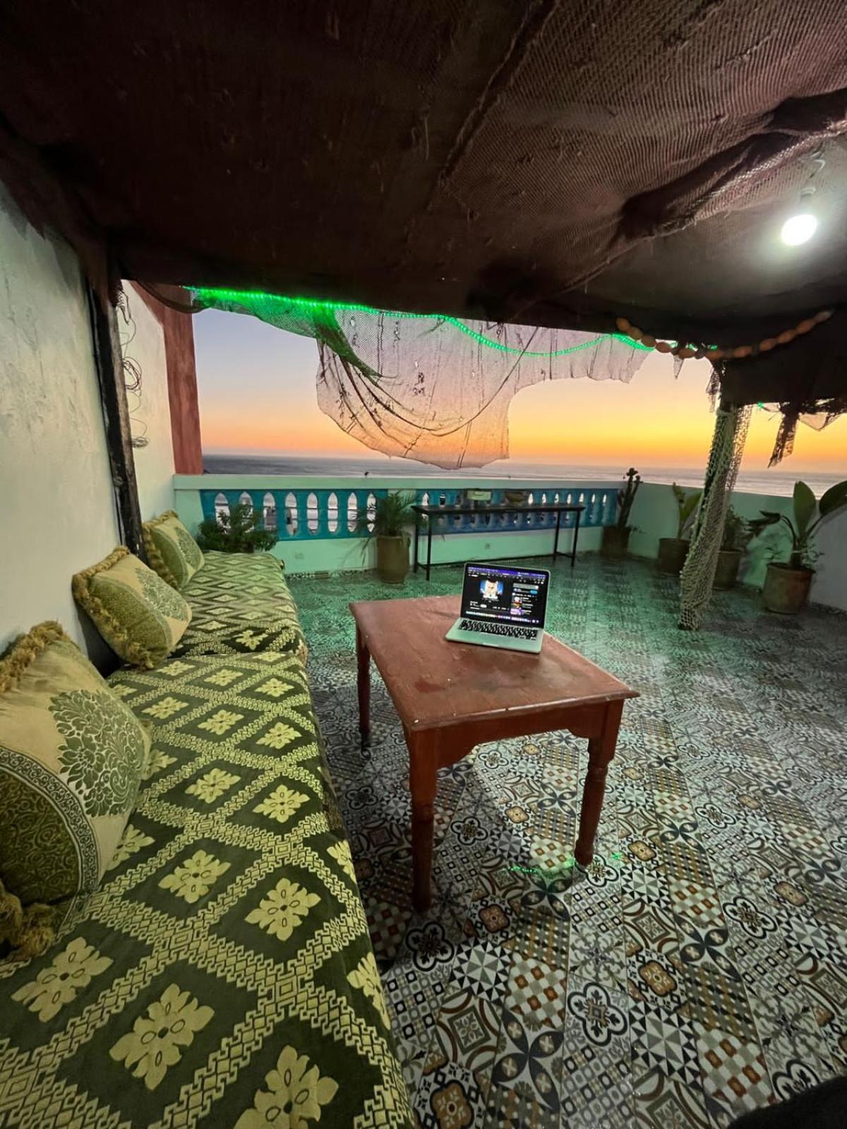 Tagine Surf House Taghazout Lejlighed Eksteriør billede