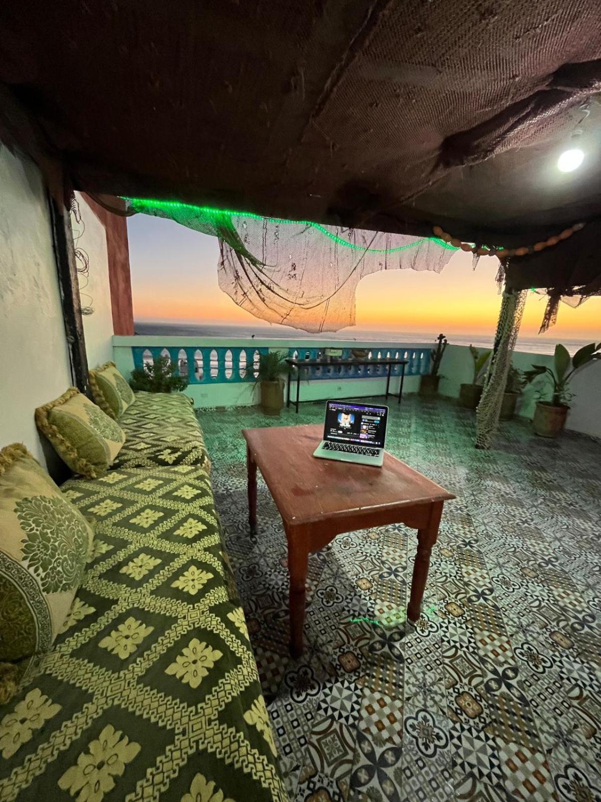 Tagine Surf House Taghazout Lejlighed Eksteriør billede